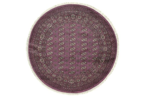 100% Wool Purple Fine Pakistan Bokhara Rug Design Handknotted in Pakistan with a 10mm pile Image 6