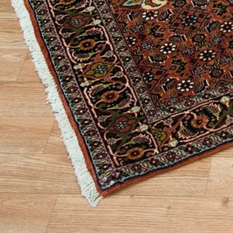 100% Wool Rust Persian Bidjar Carpet PBD048000 3.06 x .86 Handknotted in Iran with a 16mm pile Image 2