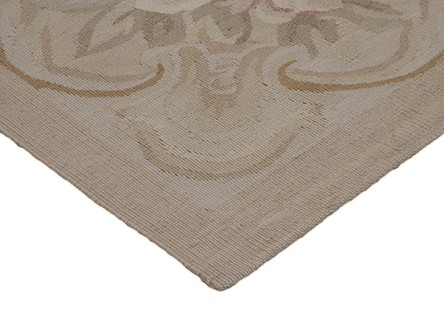 100% Wool Gold Aubusson Rugs and Carpets Handmade in China with a 5mm pile Image 3