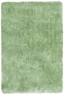 100% Polyester Green Shaggy Rug Design Handmade in China with a 45mm pile Image 3