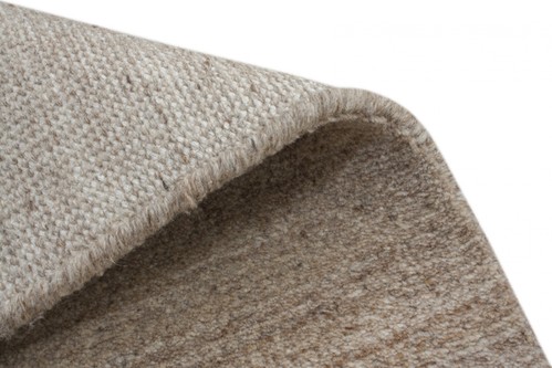 100% Wool Beige Royal Delhi Indian Rug Design Handknotted in India with a 20mm pile Image 4