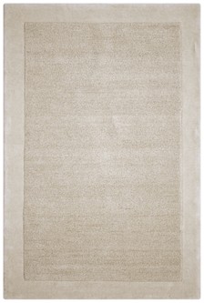 100% Wool Cream Ella Claire Design Handtufted in India with a 20mm pile Image 2