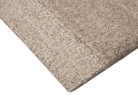 100% Viscose Beige Ella Claire Design Handmade in India with a 18mm pile Image 3