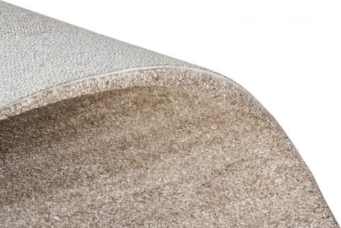 100% Viscose Beige Ella Claire Design Handmade in India with a 18mm pile Image 4