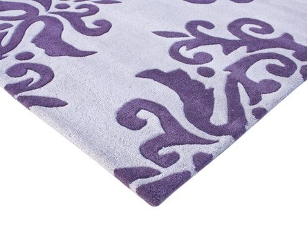 100% Wool Multi Ella Claire Vibrance Indian Rug Handmade in India with a 18mm pile Image 3