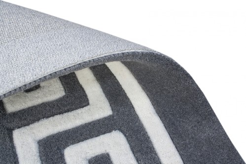 100% Wool Grey Mahal Indian Rug Design Handmade in India with a 18mm pile Image 5