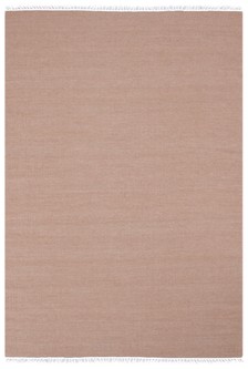 Wool woven onto Cotton Beige Indian Dhurrie Rug Handmade in India with a 5mm pile Image 2