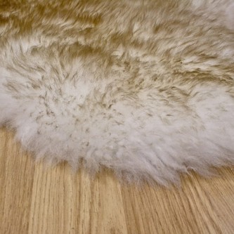 100% Wool Brown Australian Double Natural Dusk Sheepskin  in Australia with a pile