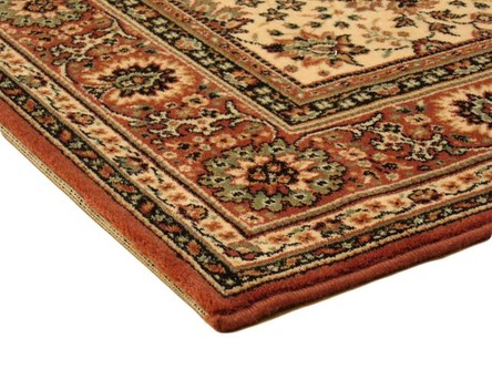 100% Wool Cream Kashmir Woven Rug Design Machine Woven T5 Grade in Belgium with a 10mm pile Image 3