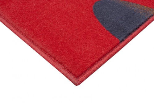 Mohatta Modern Woven Rug ZMO821 100% Wool Machine Made 10mm