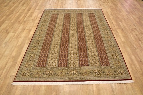 100% Wool Multi Persian Mahi Tabriz Rug PMT023MRS 302 x 201 Handknotted in Iran with a 12mm pile