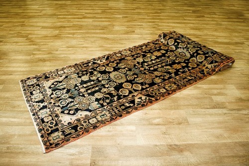 100% Wool Multi Persian Nahavand PNV051000 512 x 106 Handknotted in Iran with a pile