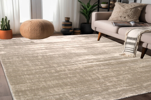 white rectangular rug with pattern floor living room created using generative ai technologyb3