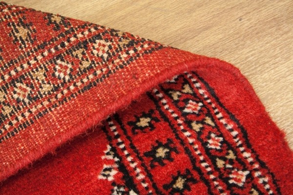 Bokhara rug red