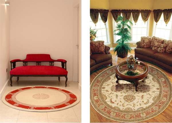 Think Outside the Box with Round Rugs!