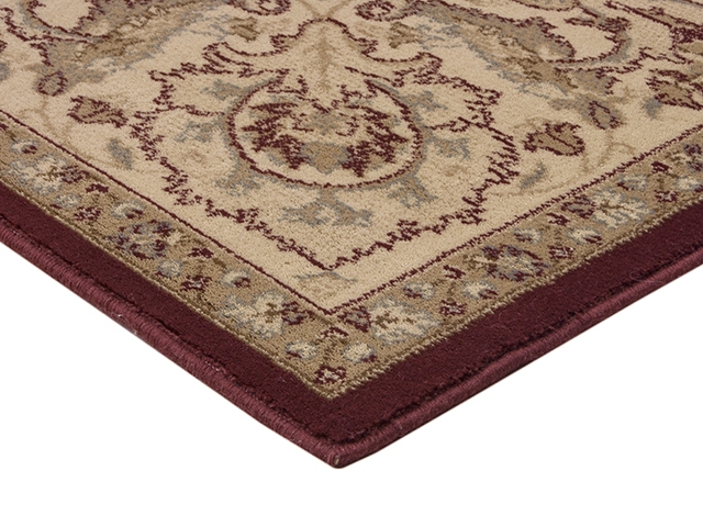 Kashimar woven rug - Red - Machine woven rug with Traditional design EXP950