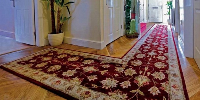 custom rug red