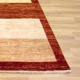 100% Wool Multi Afghan Modern Rug AGM089000 2.48 x 1.96 Handknotted in Afghanistan with a 6mm pile Image 2