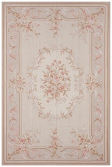 100% Wool Gold Aubusson Rugs and Carpets Handmade in China with a 5mm pile Image 2