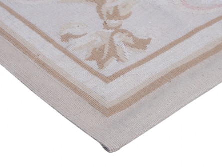 100% Wool Gold Aubusson Rugs and Carpets Handmade in China with a 5mm pile Image 3