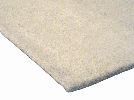 100% Wool Cream Royal Delhi Indian Rug Design Handknotted in India with a 20mm pile Image 3