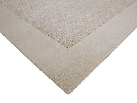 100% Wool Cream Ella Claire Design Handtufted in India with a 20mm pile Image 3