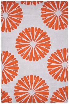 100% Wool Multi Ella Claire Vibrance Indian Rug Handmade in India with a 18mm pile Image 2