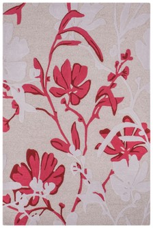 100% Wool Multi Ella Claire Exclusive Indian Rug Handmade in India with a 18mm pile Image 2