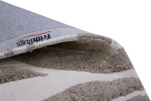 100% Wool Cream Laura Jade Indian Rug Design Handtufted in India with a 30mm pile Image 4