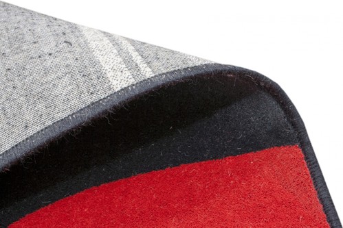 Mohatta Modern Woven Rug ZMO820 100% Wool Machine Made 10mm